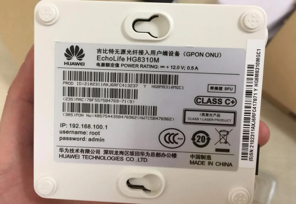 HG8310M C + один GE ethernet порт GPON терминал FTTH ONU английский интерфейс | Мобильные