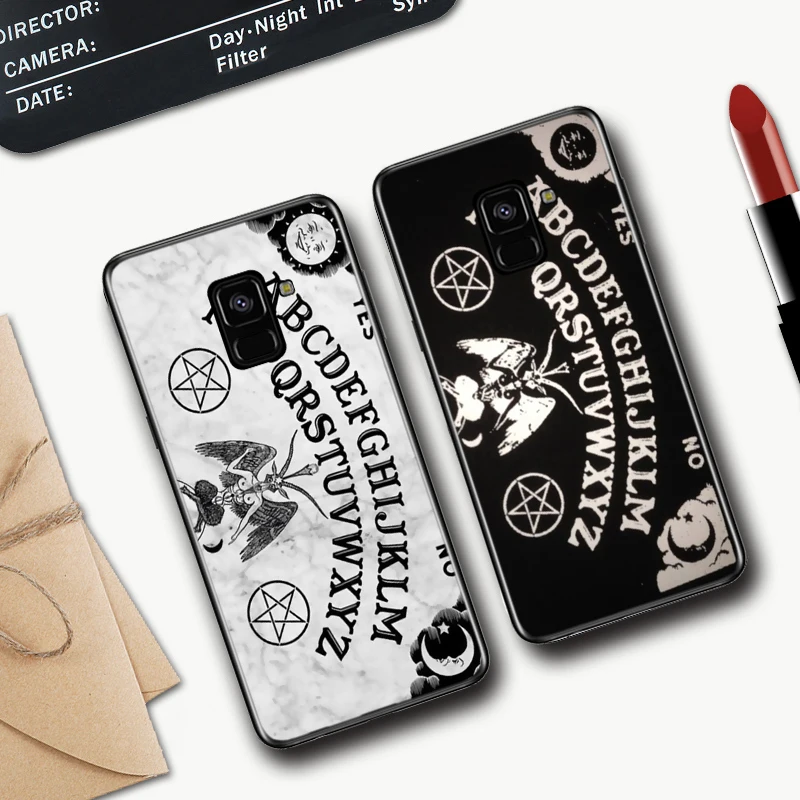 Роскошный силиконовый чехол Ouija для Samsung A2 Core A3 A5 A6 Plus A7 A8 A9 A10 A30 A50 A60 A70 A10S A30S A50S A70s |