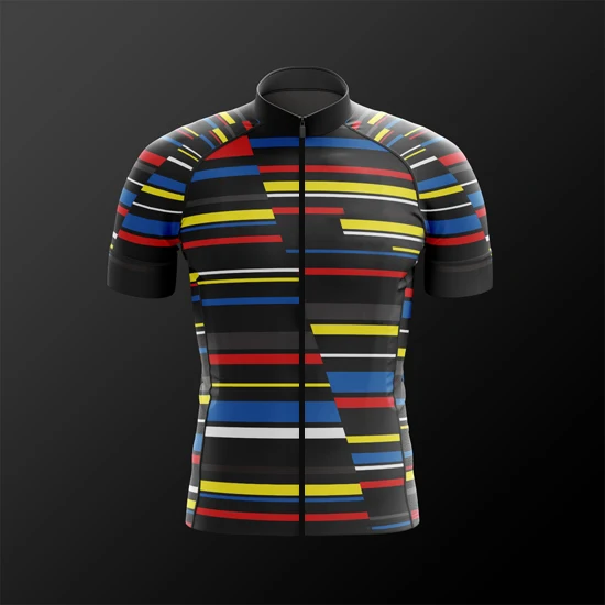2018 Новый Красочный line pro team аэродинамический fit с коротким рукавом трикотажные