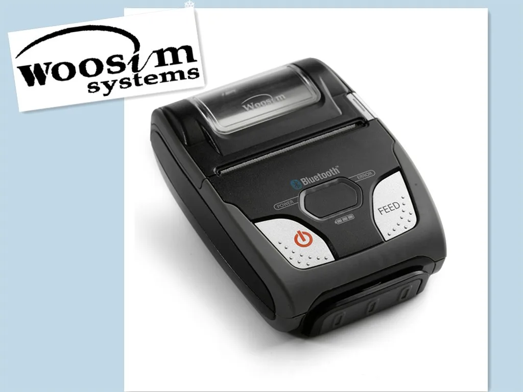 Woosim мобильный принтер bluetooth Смарт карта печатная машина WSP R240|mobile printer|mobile printer