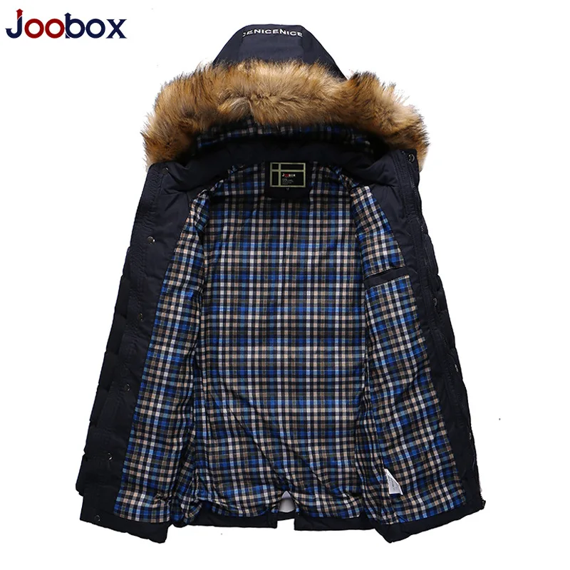 Бренд joobox 2017 зимние куртки мужские повседневные пальто Теплые утепленные парки