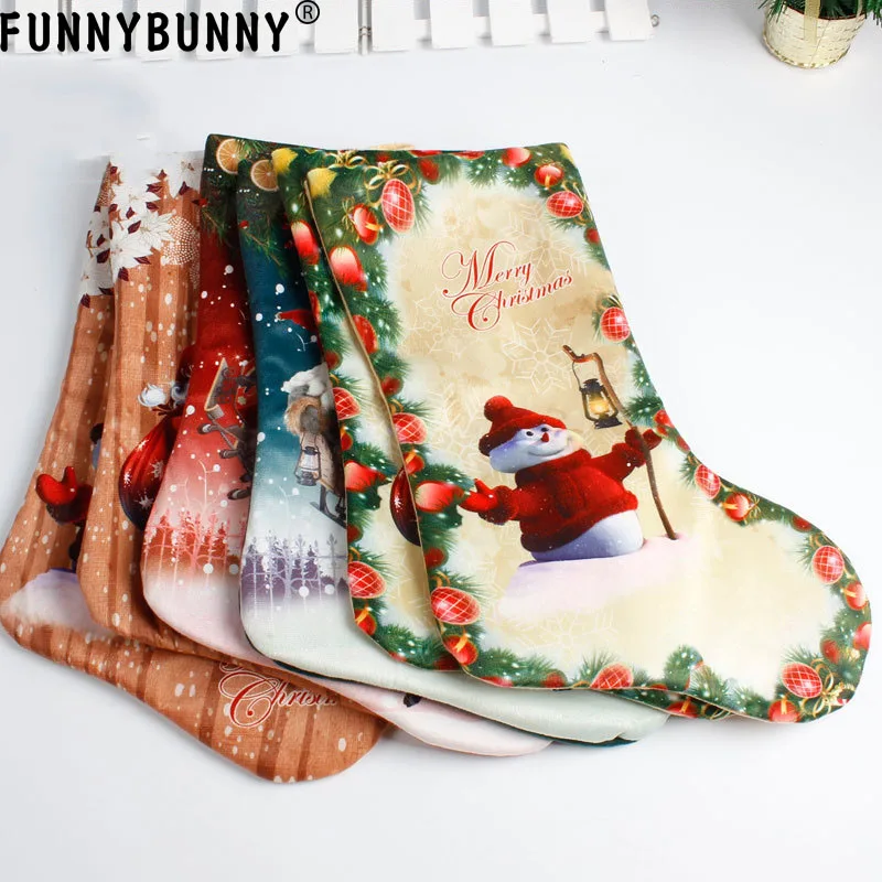 FUNNYBUNNY рождественские подарки снеговик олень Рождественское дерево висячий