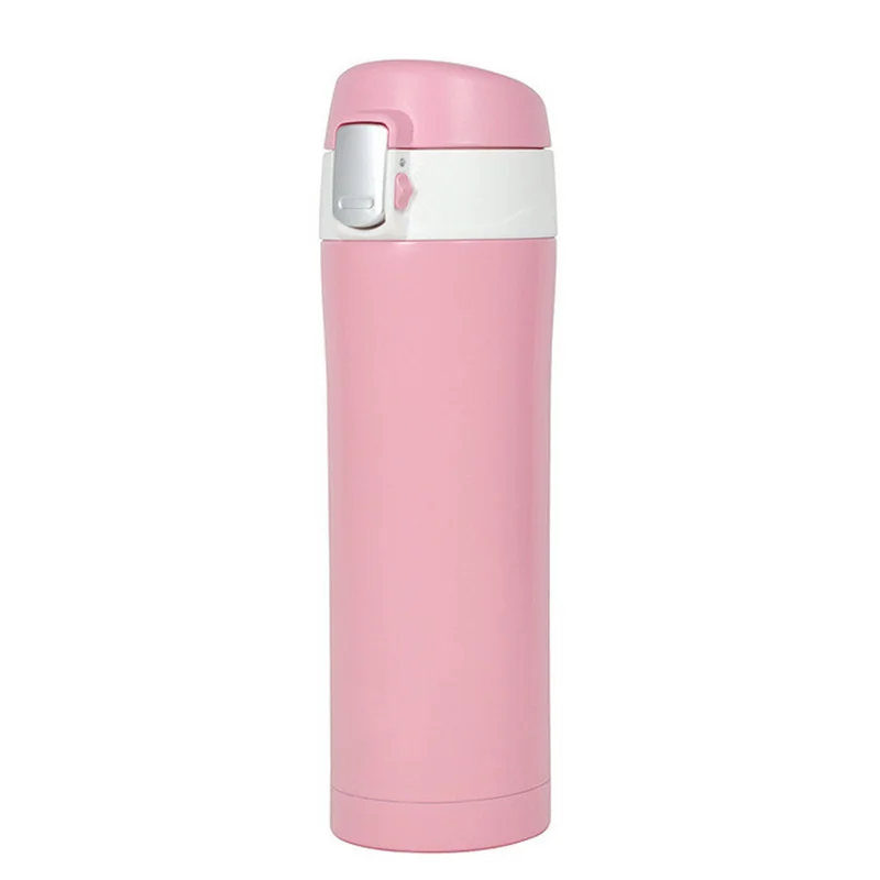 SAIWDA 420ML Thermos Woman Bottle Car Cover Stainless Steel Vacuum Flask Portable Outdoor Travel Insulation Water | Дом и сад