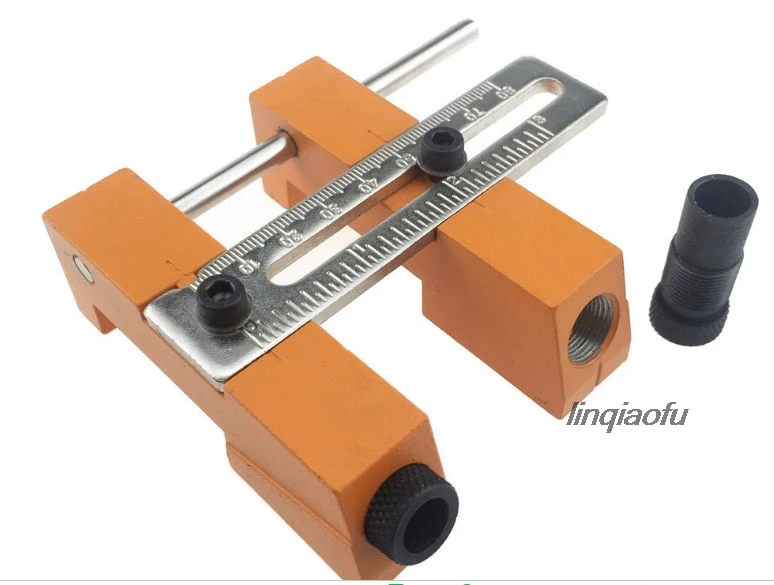 

Adjustable woodworking punching locator DIY woodworking punching tool