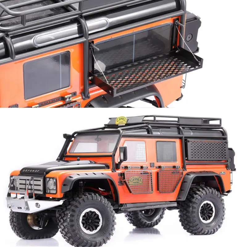 Металлическая складная сетка для заднего стекла RC 1/10 Traxxas TRX4 TRX 4 T4 D90 D110 Запчасти
