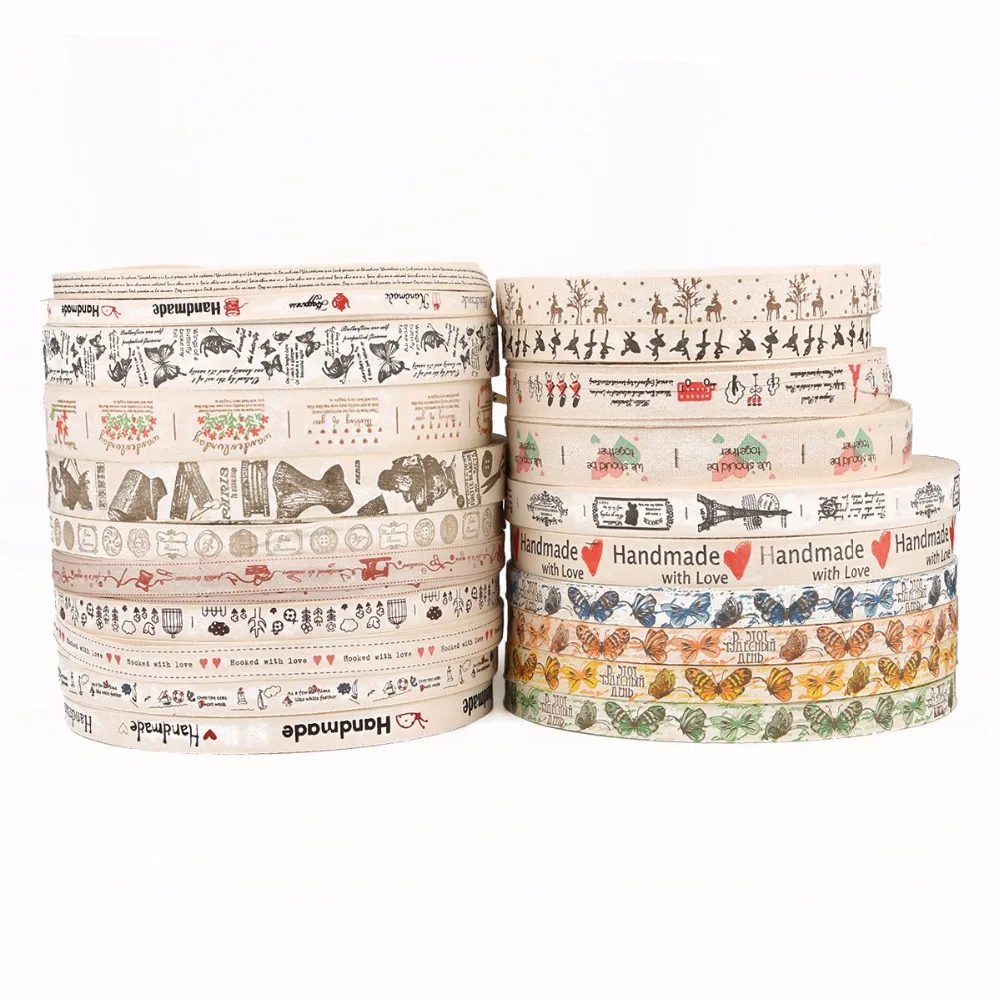 Лидер продаж! Лента Корсажная Ручная работа с принтом многофункциональная