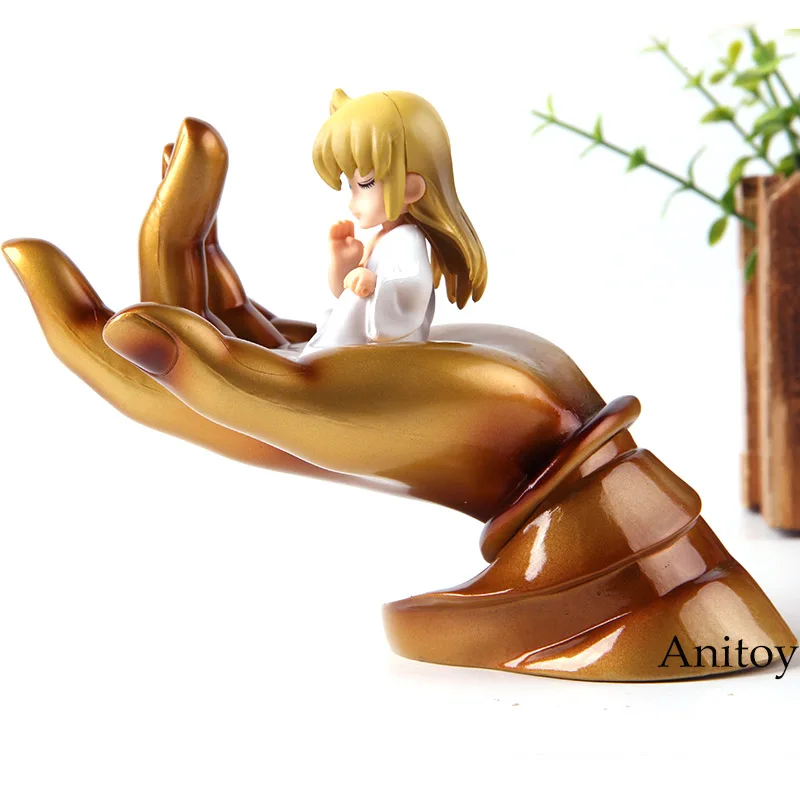Sainte Seiya Дева Шака с Буддой ручной платформой фигурка Сейя ПВХ Коллекция Модель игрушки