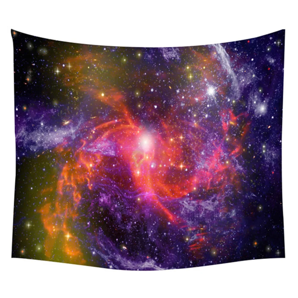 

Rectangle Psychedelic Wall Tapestry Galaxy Blanket Moon Printed Custom Tapestry Wall Hanging Boho Decorations Wall Hanging