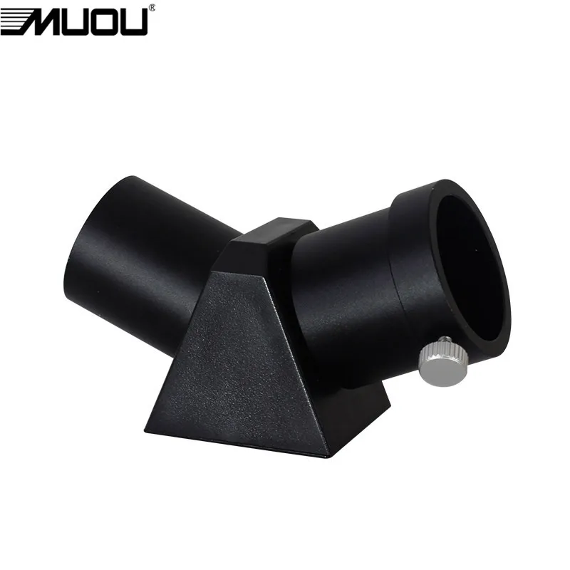 

MUOU Zenith Diagonal Mirror / Diagonal Adapter 1.25'' 45-Degree Erecting Image Prism for Astronomical Telescope Eyepiece