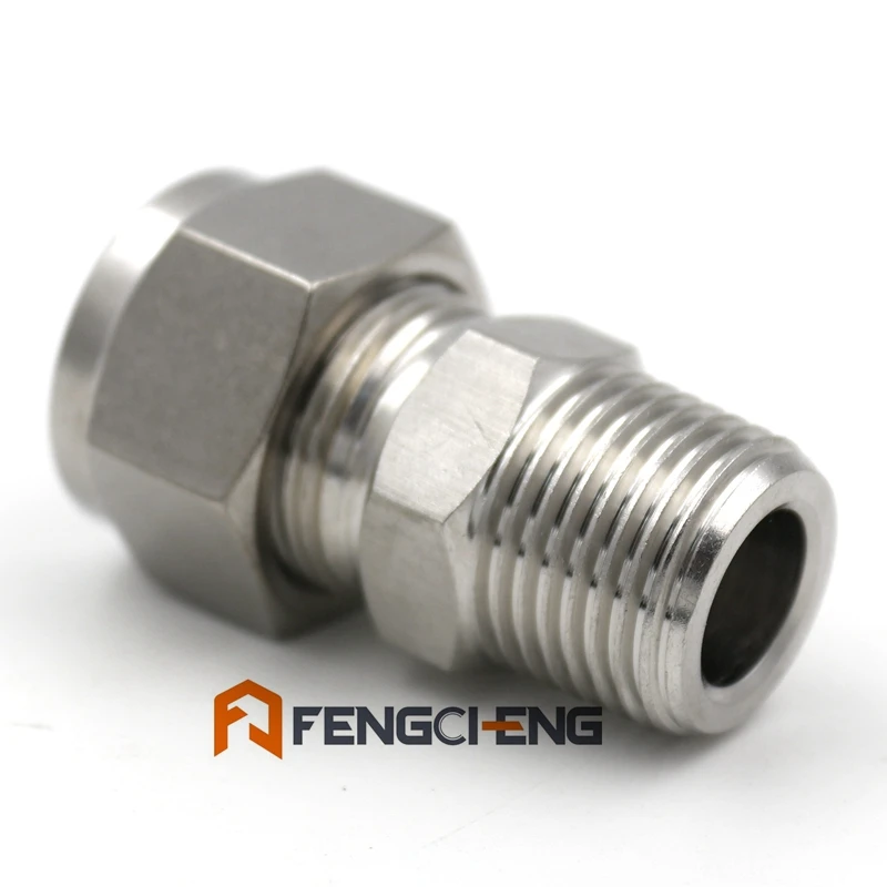 5/8 &quotКомпрессионный фитинг x 1/2&quot Мужской NPT SUS304 трубный Компрессионный оптом и в