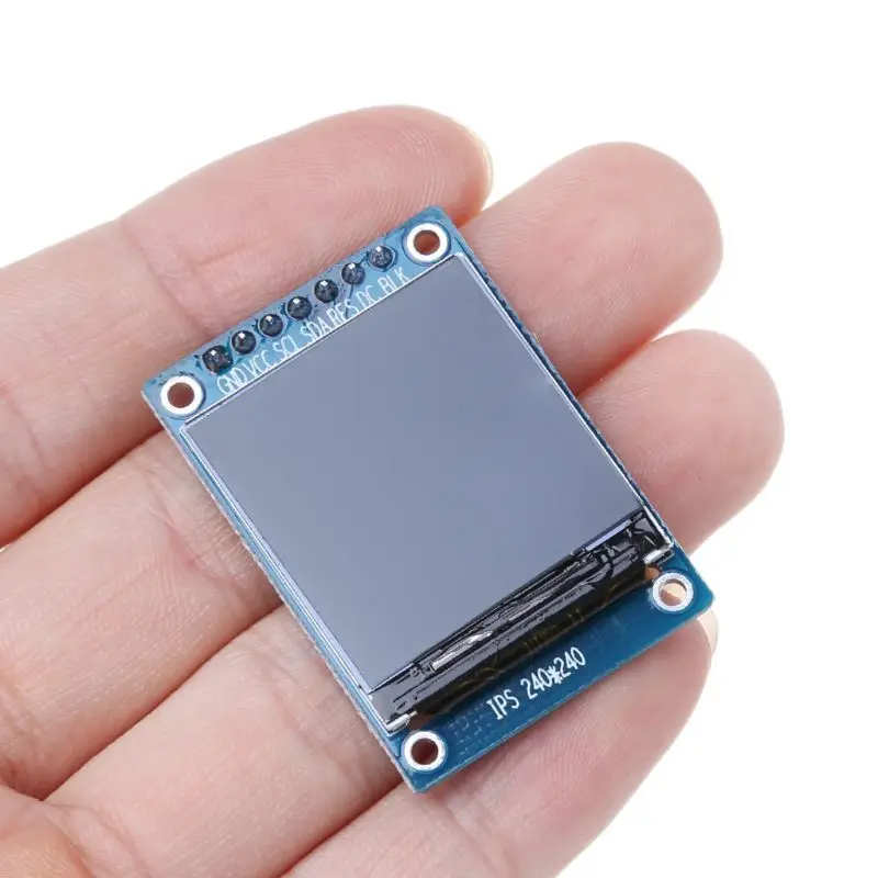1 3 дюйма цветной 240Х240 IPS TFT ЖК дисплей плата модуля ST7789 7 Pin 4 Wire RCmall|Дисплеи| |