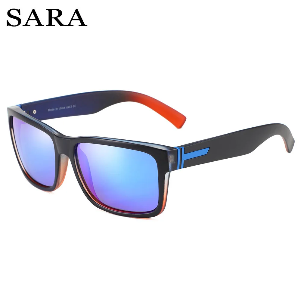 Мужские солнцезащитные очки с градиентом SARA поляризационные классические в
