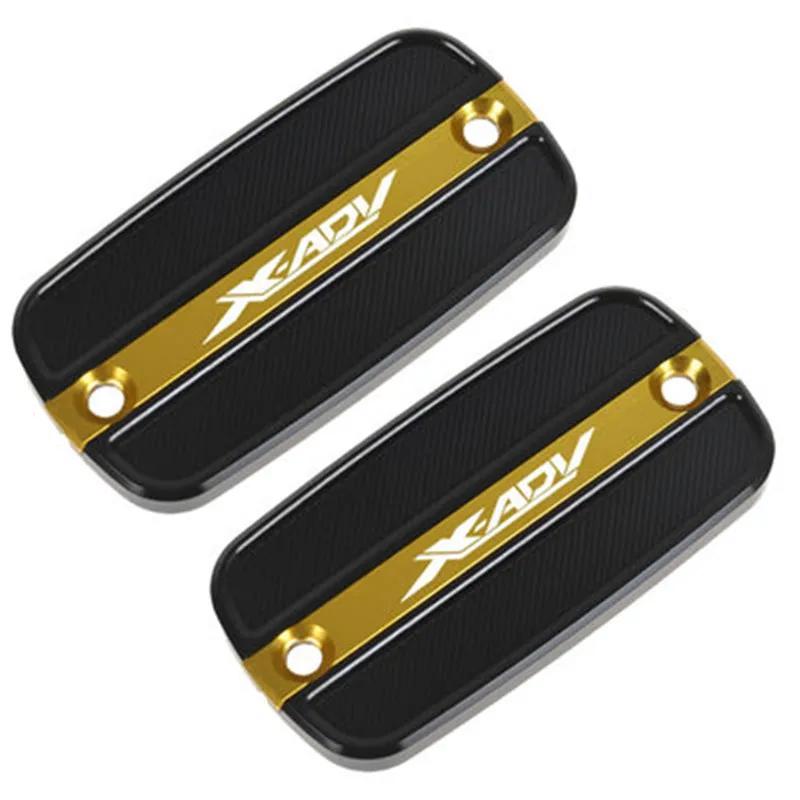 Motorcycles Accessories Front &amp Rear brake Fluid Cylinder Master Reservoir Cover Cap For XADV750 XADV 2017 2018 | Автомобили и
