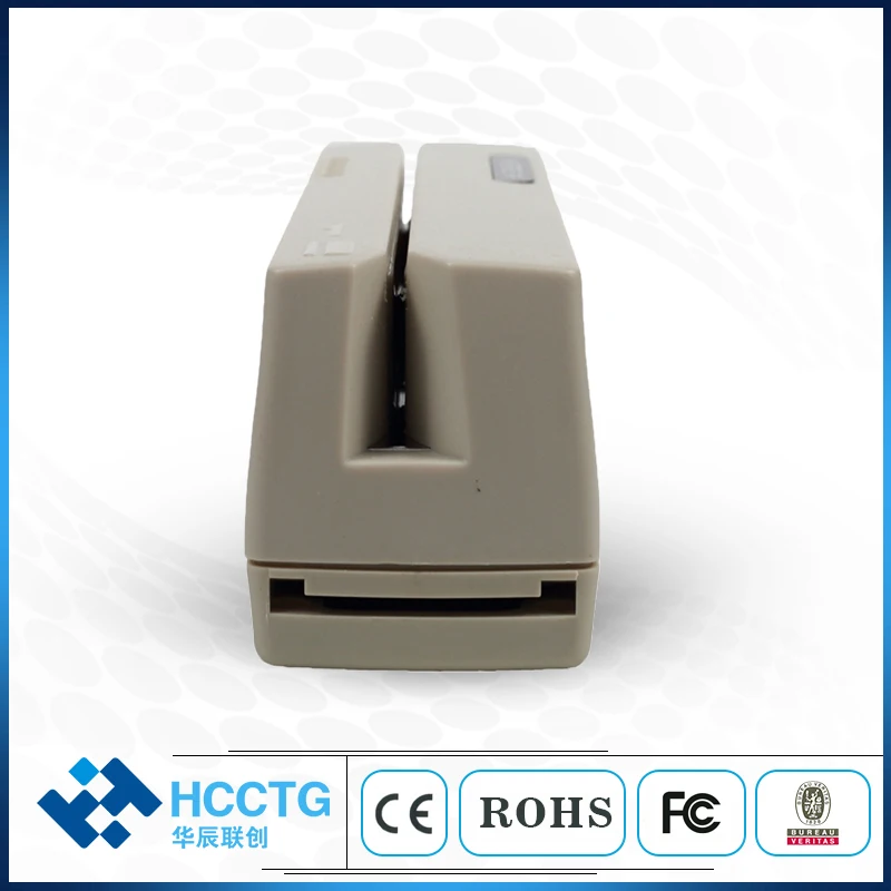 

Mag- stripe card reader 3 track USB/RS232 interface magnetic card reader writer HCC206