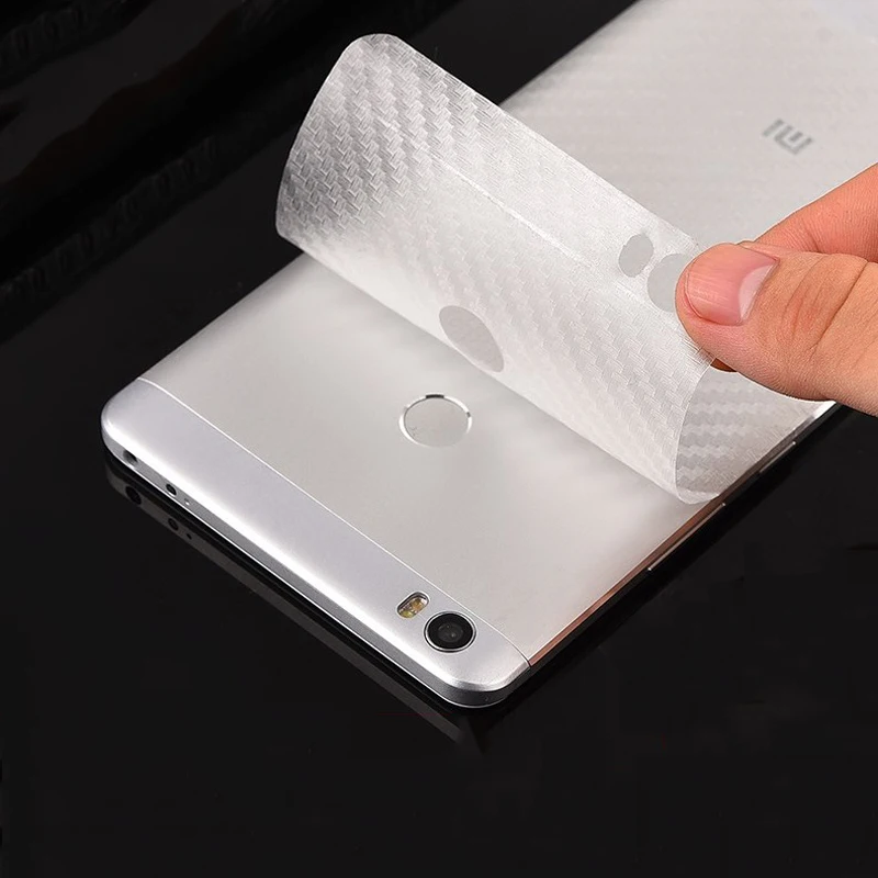 5 шт. 3D углеродное волокно для Mi MAX 2 3 MIX 2S задняя крышка Защита экрана Xiaomi Mi8 SE 6X 5X A1 A2