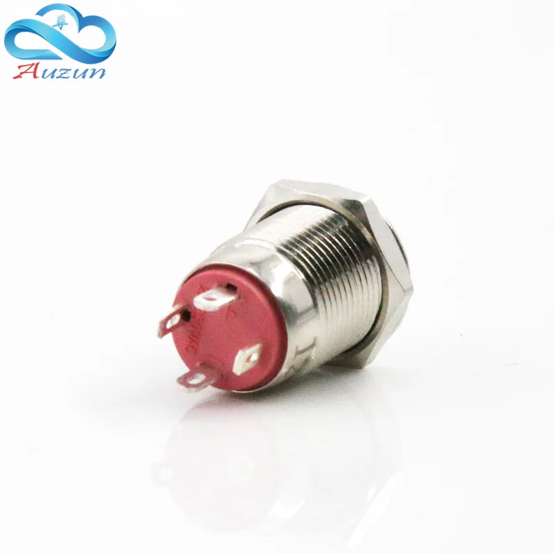 Кнопка сброса 12 мм кнопка мгновенное покрытие медью напряжение с никелем В ток 2