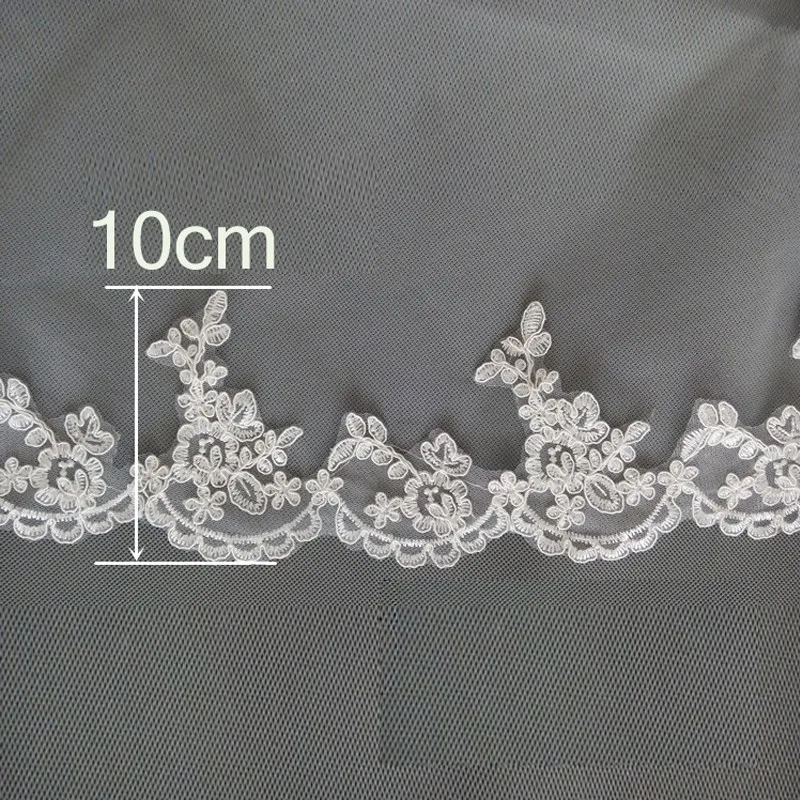 На Складе Продвижение Белый и Слоновая Кость Фата 1.5 М Свадебные Аксессуары Новая