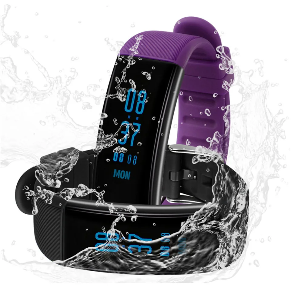 2017 SKF DB3 водонепроницаемый IP68 смарт браслет часы монитор сердечного ритма