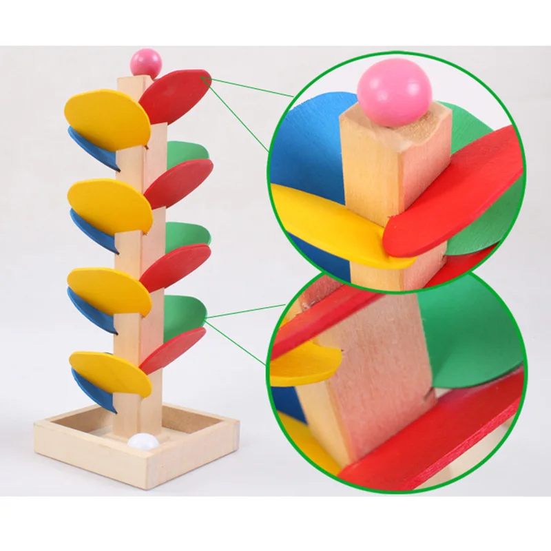 Деревянный Дерево Мрамор мяч бегаю игры ребенок дети Дети разведки Обучающие