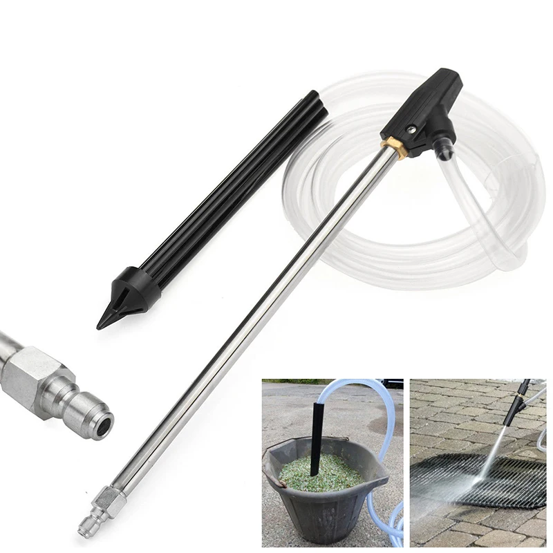 Быстро подключается пескоструйная Насадка Пистолет 1/4 комплектов для