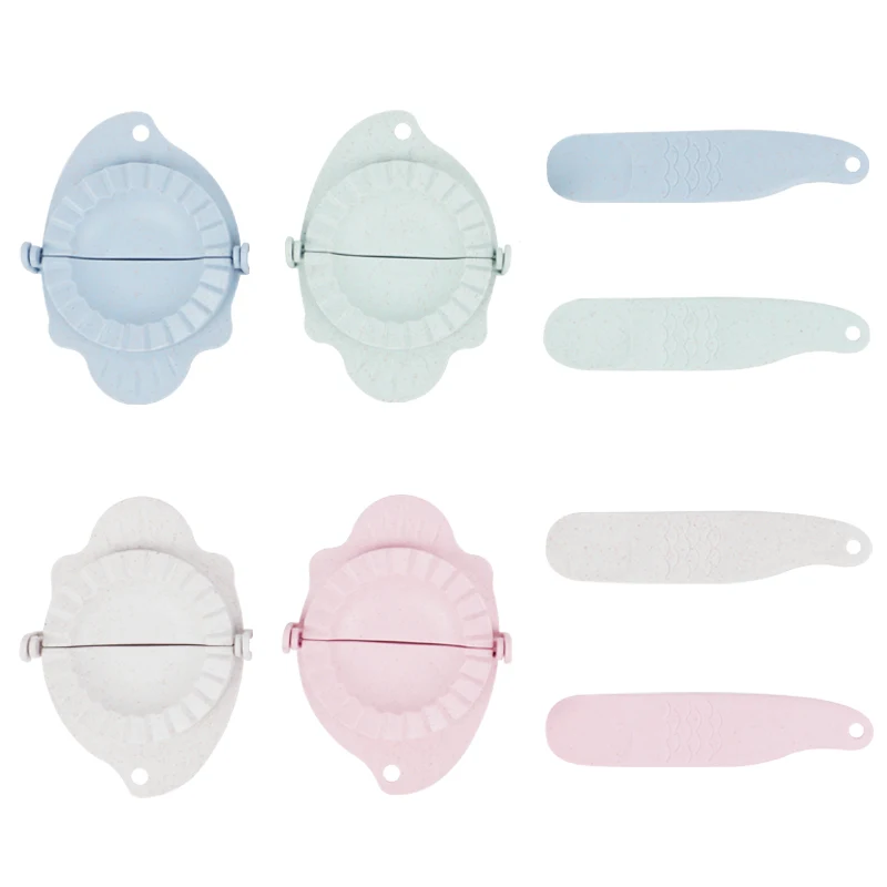 Delidge 2 шт./компл. пластиковая для вареников чайник пирог нож ravоли Jiao Zi прессформа