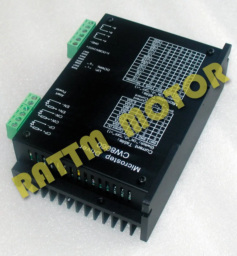 4 осевой высококачественный комплект шагового контроллера с ЧПУ 80 В постоянного