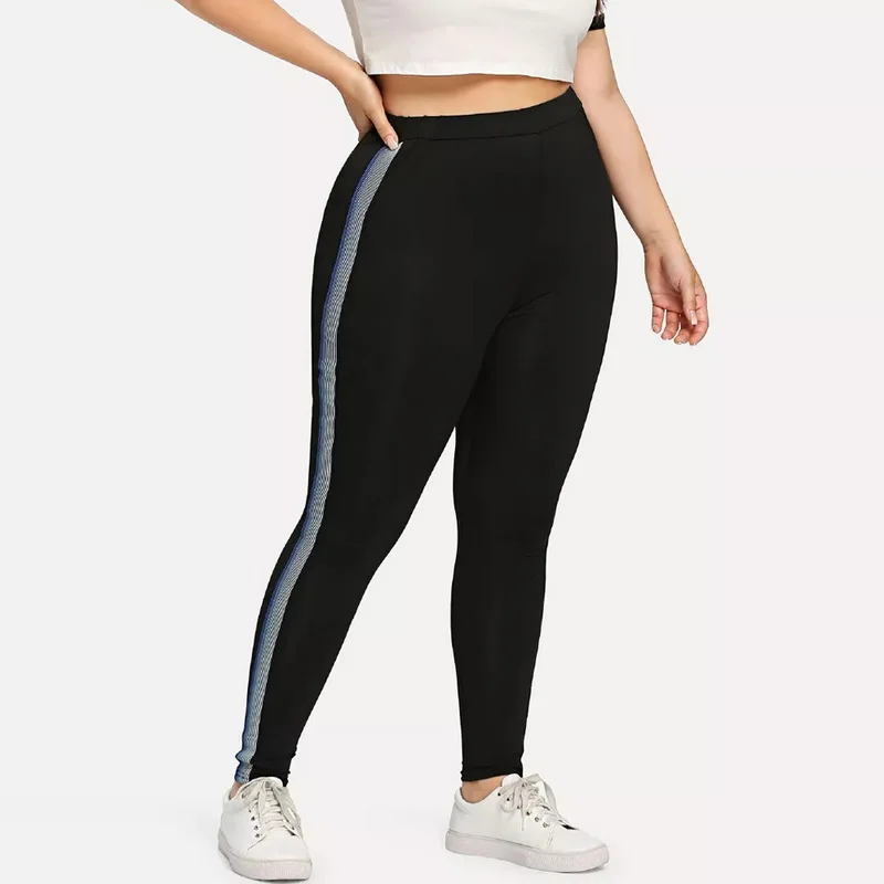 Женские Штаны Для Йоги Loozykit спортивные Леггинсы в полоску для фитнеса
