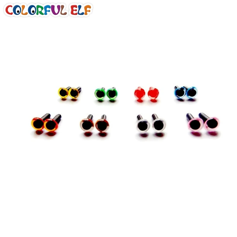 50 пар 4 5 мм Цвет Фул глаз животных микс Цвет|animal eyes|eyes animalscolor eye |