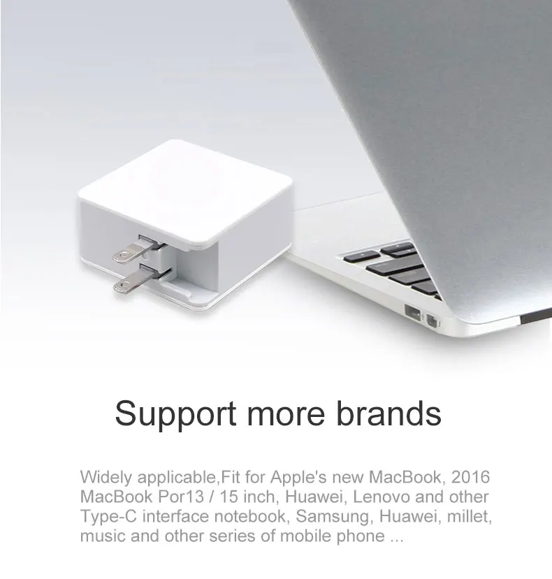 Yojock 57 Вт usb type C PD зарядное устройство портативная питания QC3.0 зарядное устройство для nintendo Swith Xiaomi huawei W/белый кабель type C