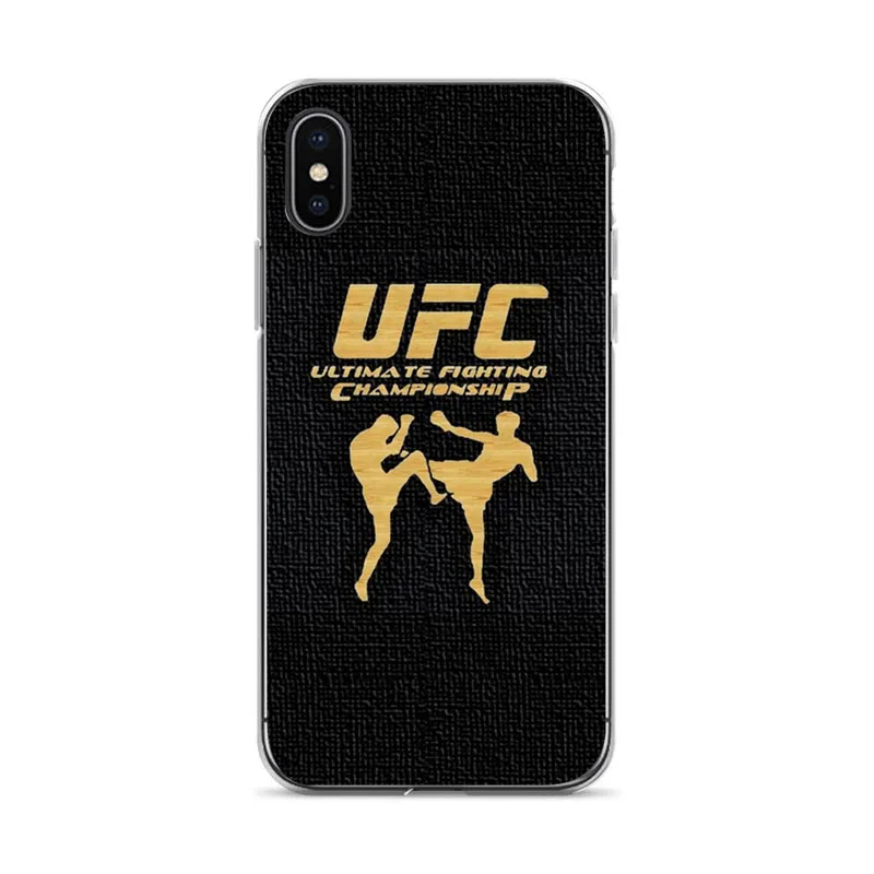 Чехол из ТПУ OUTMIX Конор Макгрегор для iPhone 8 plus XS max XR 7 6 6s 5 5S SE Coque Shell