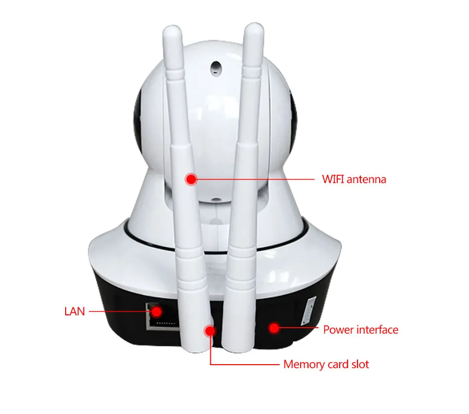 Pan Tilt 1080P Wifi Full 355 градусов вращение 720P камера Аудио беспроводная SD карта P2P электронная почта оповещение ночной детский монитор