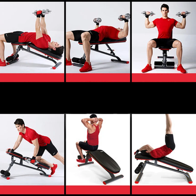 Скамейки для сидения скамейки пресс гантель стул доска оборудование фитнеса