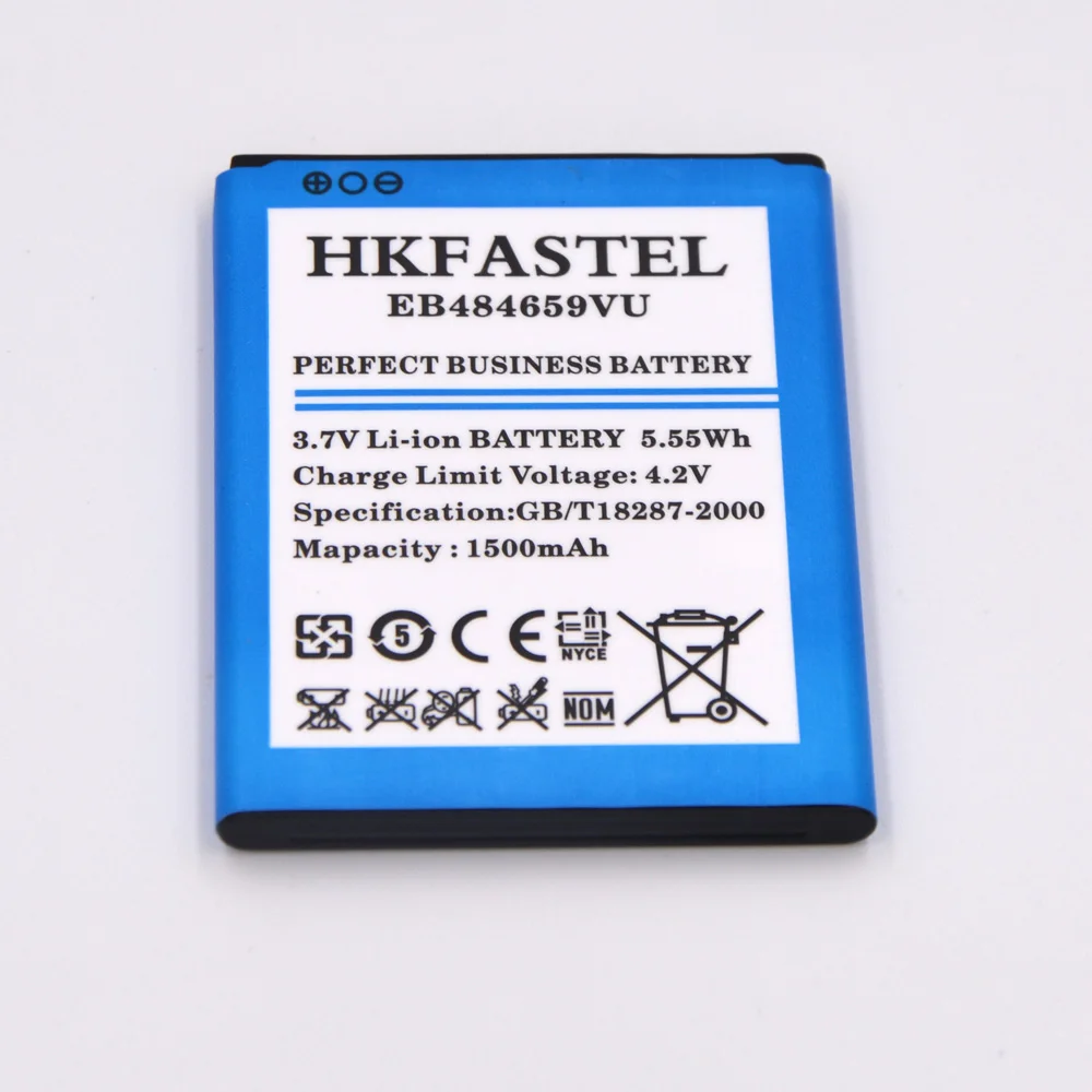 Новый EB484659VU EB484659VA литий-ионный аккумулятор для samsung M930/I S8600 Wave 3/110 Illusion/SCH-i110/R730