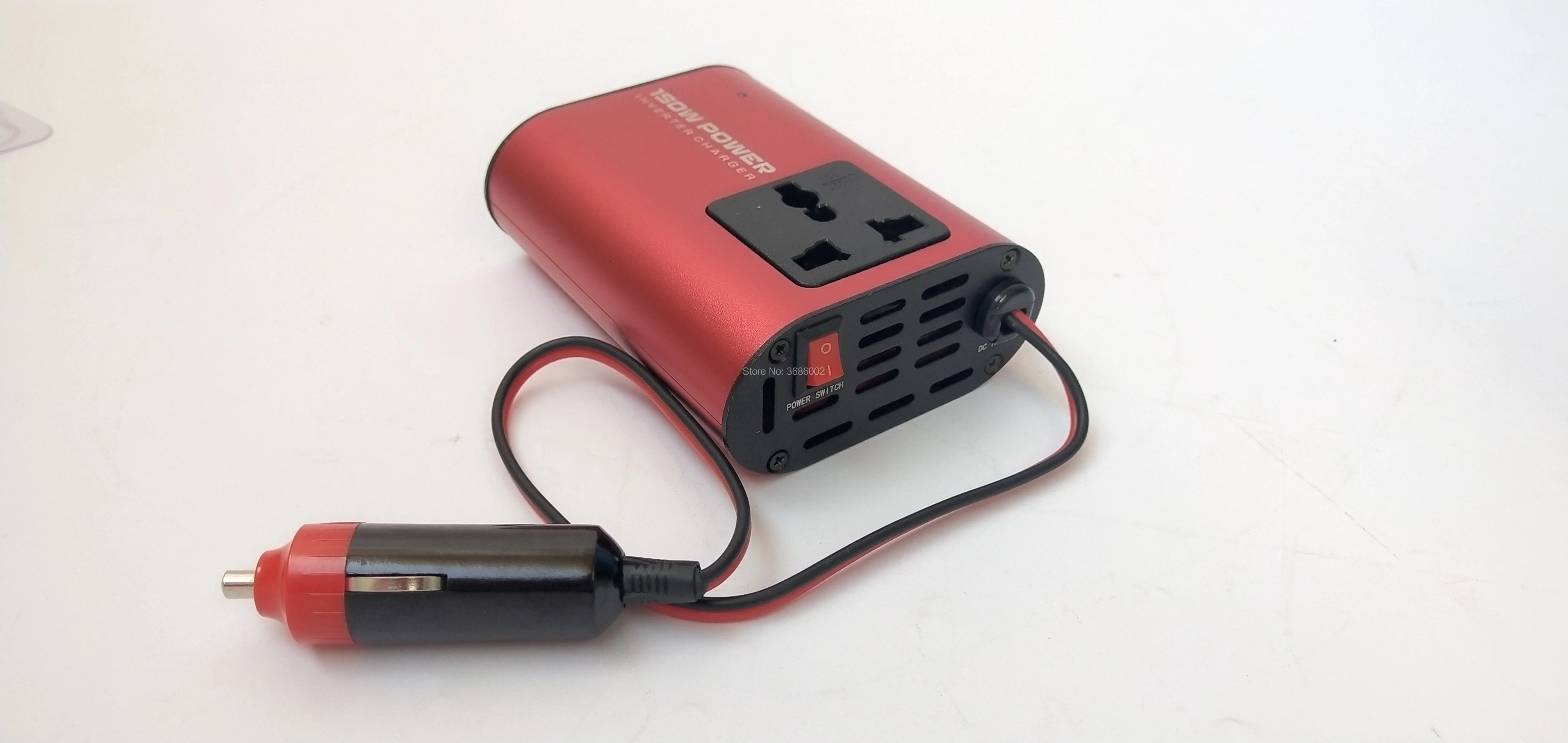 Новинка 150 Вт автомобильный инвертор, быстрое USB зарядное устройство, DC 12 В конвертер в AC 220 В 50 Гц для путешествий и портативной техники