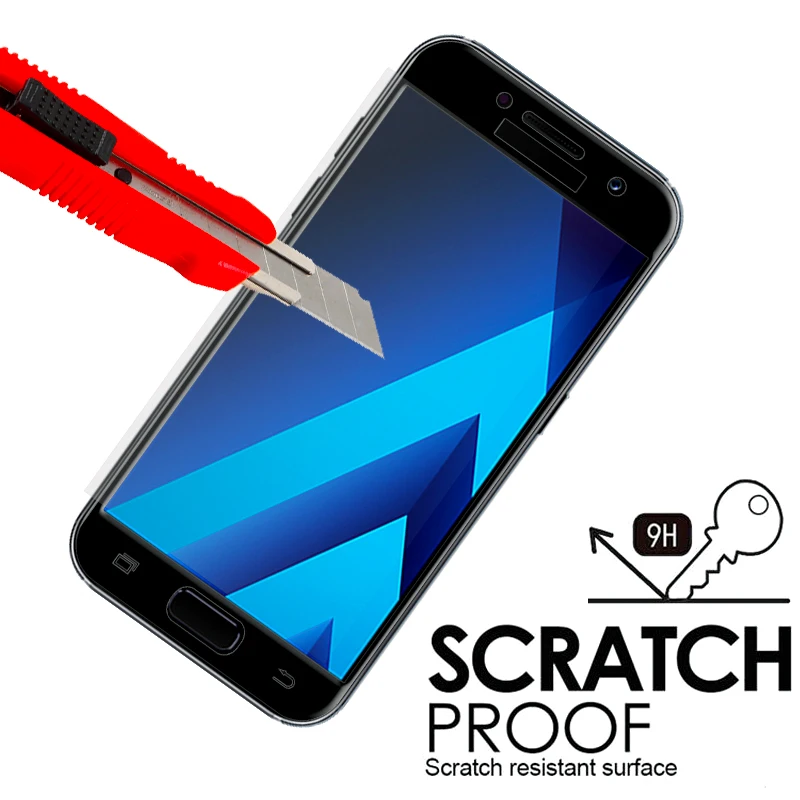 A5 2017 A520 9 H 3D полное покрытие закаленное стекло для Samsung Galaxy A 5 520F 520 2 &quotЗащитная