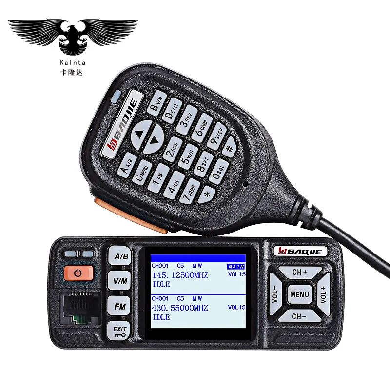BJ-318 рация Автомобильная радиостанция портативная рация px comunicador telsiz кошелек 10 км динамик внутренней связи FM