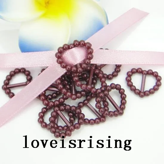300 шт. 17x15 мм жемчужная пряжка в форме сердца для конфетных коробок Декор