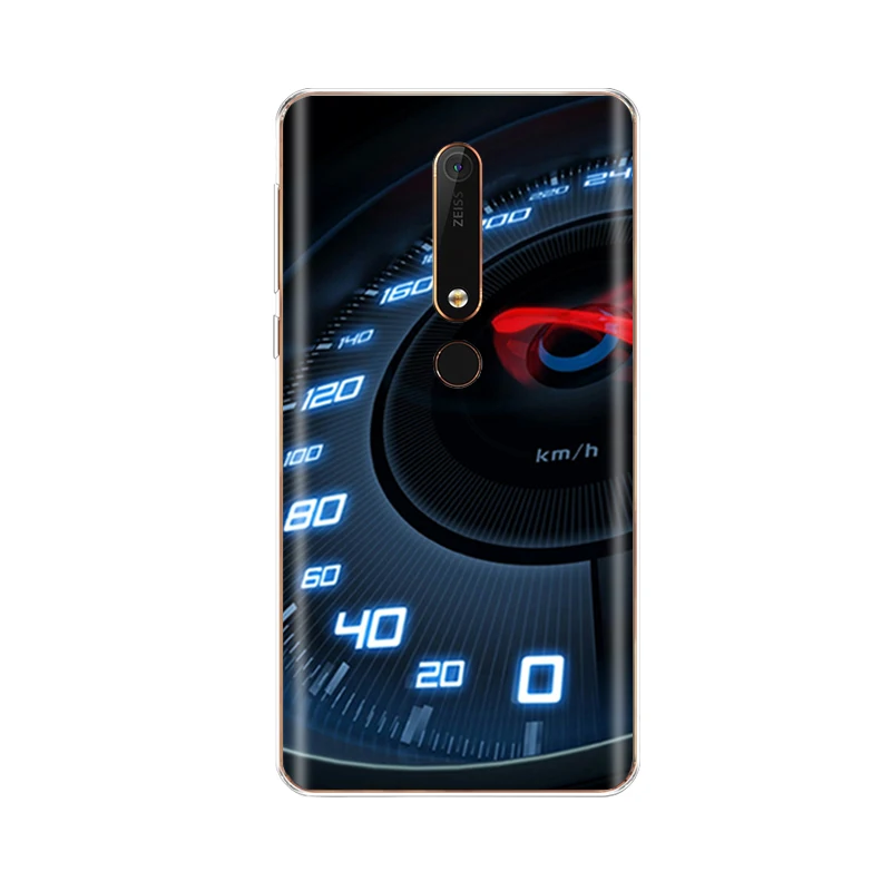 NO.42 Силиконовый чехол для nokia 6 6,1 8 для nokia 6 чехол для nokia 6. 1 plus Мягкий ТПУ чехол для задней панели телефона чехол бампер узор - Цвет: NO.42