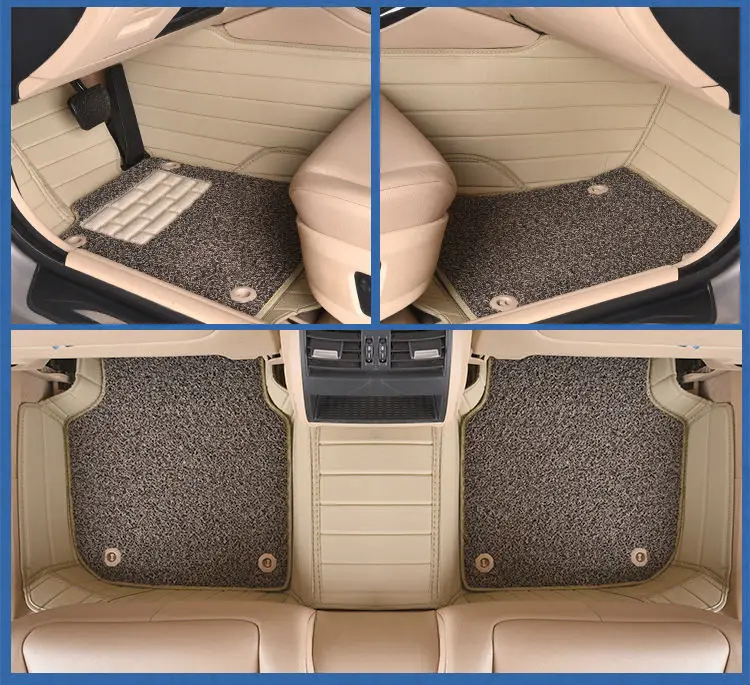 Myfmat автомобильные коврики двухслойные для Ferrari GMC Savana JAGUAR Smart Lamborghini Murcielago Gallardo