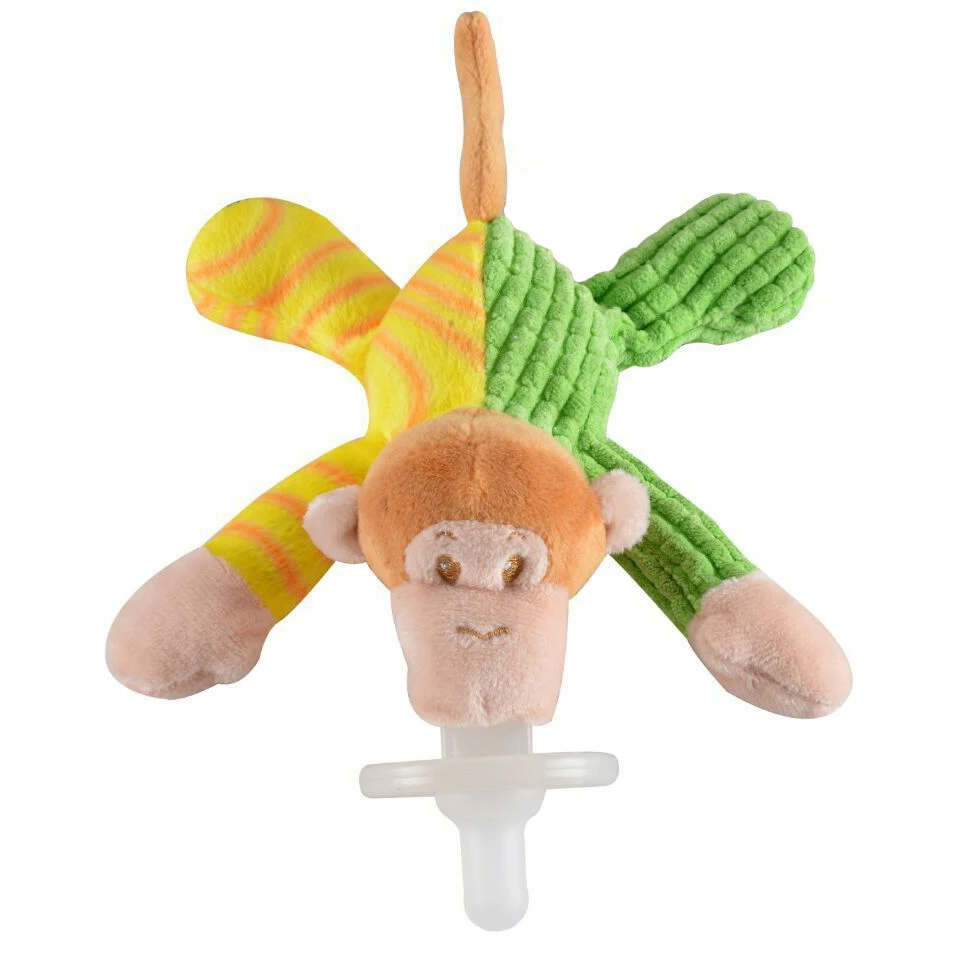 Детские удобные игрушки Pacimals Мультяшные пустышки Nuk продукты для кормления детей