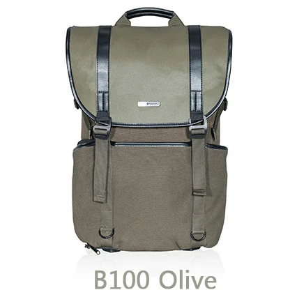 Benro Новинка B100 B200 B300 профессиональный рюкзак Водонепроницаемый рюкзак для ноутбука DSLR камера сумка Тип защиты цифровая камера сумка - Цвет: B100 Olive