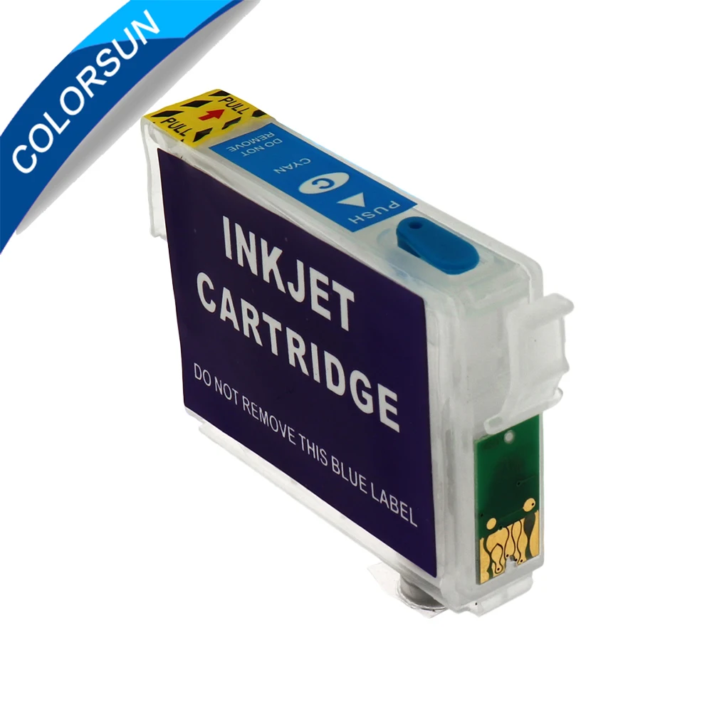 Картридж Colorsun T0921 для принтеров Epson T0921n 92n картриджи CX4300 C91 T26 T27 TX106 TX109 TX117 TX119 с