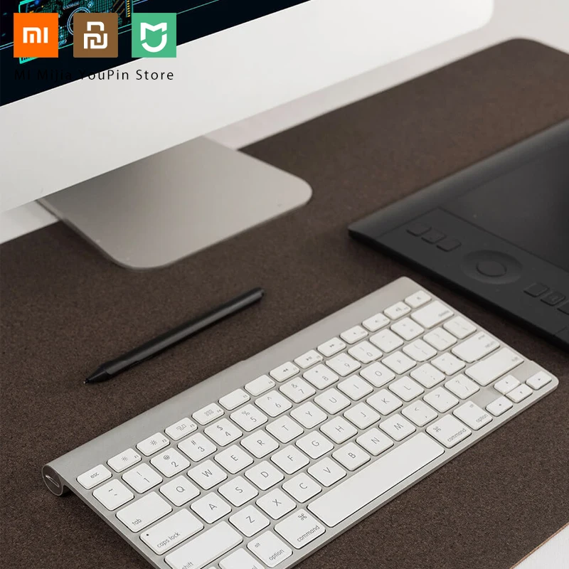 Xiaomi большой толстый коврик для мыши-компьютерные водонепроницаемые настольные коврики-ноутбук из дубового материала маслостойкая мышь для офисных игр