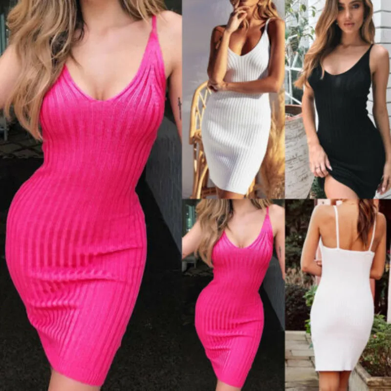 2019 британское сексуальное Новое Платье женское с v образным вырезом без спинки