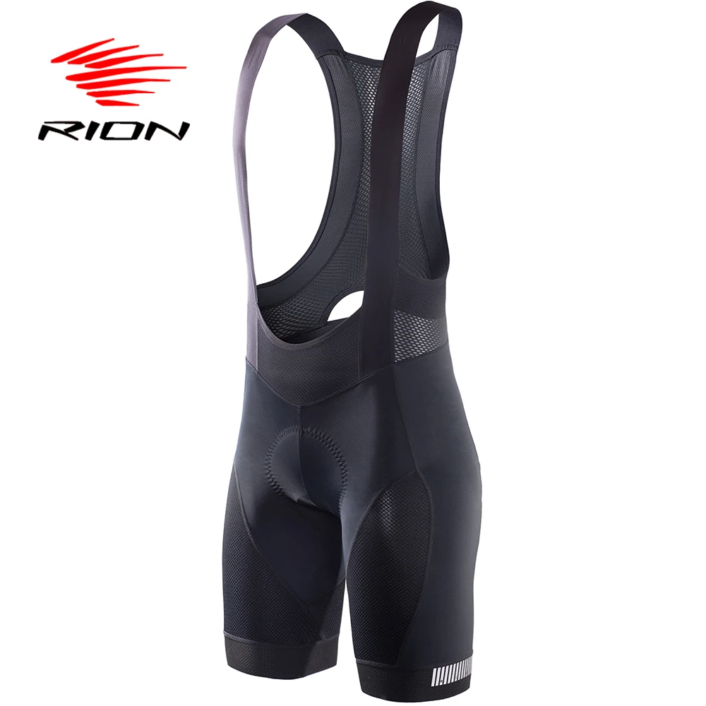 aliexpress - RION Cycling Bibs Shorts Mountain Bike Breathable Men’s Gel Padded Bike Tights Triathlon Man Pro Licra Bicycle Shorts Under Wear