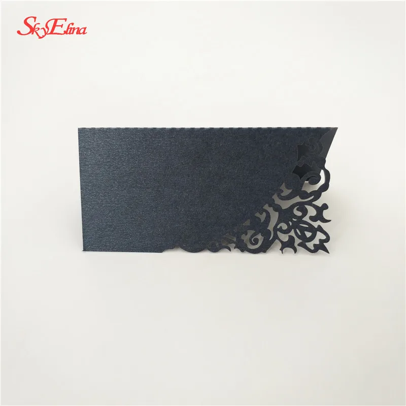 50 шт. свадебные пригласительные открытки с лазерной резкой на заказ Западный