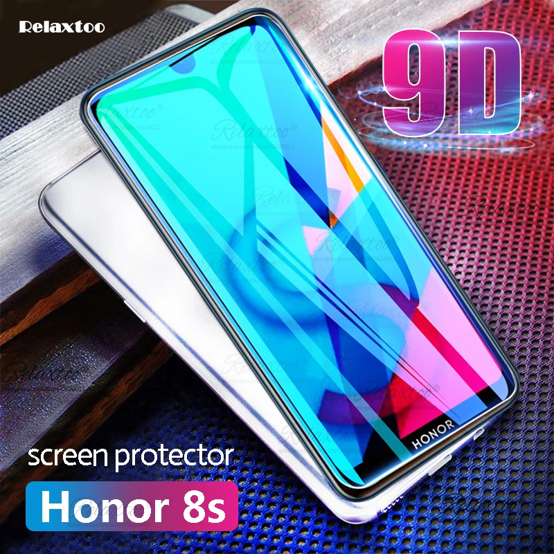 Изогнутое закаленное стекло 9D для Huawei Honor 8 s защита экрана защитная пленка huawei honor