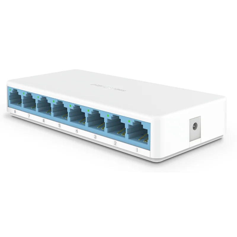 Mercury S108C сети Swich 8 Порты 10/100 Мбит/с Fast Ethernet RJ45 Switcher концентратор Lan MDI Full/полудуплекс