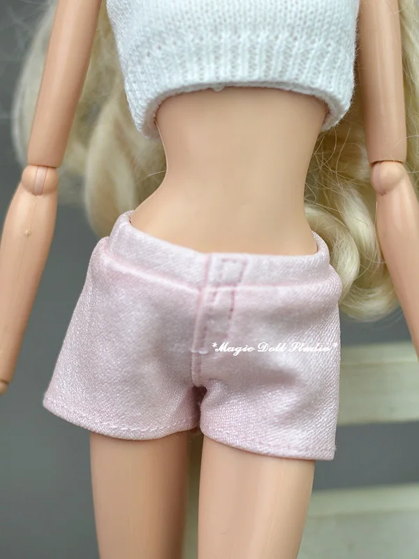 [MG539] Blythe Doll в аксессуарах# блестящие шорты подходят для Blythe Azone Licca Кукла Барби наряды для розничной продажи - Цвет: Розовый