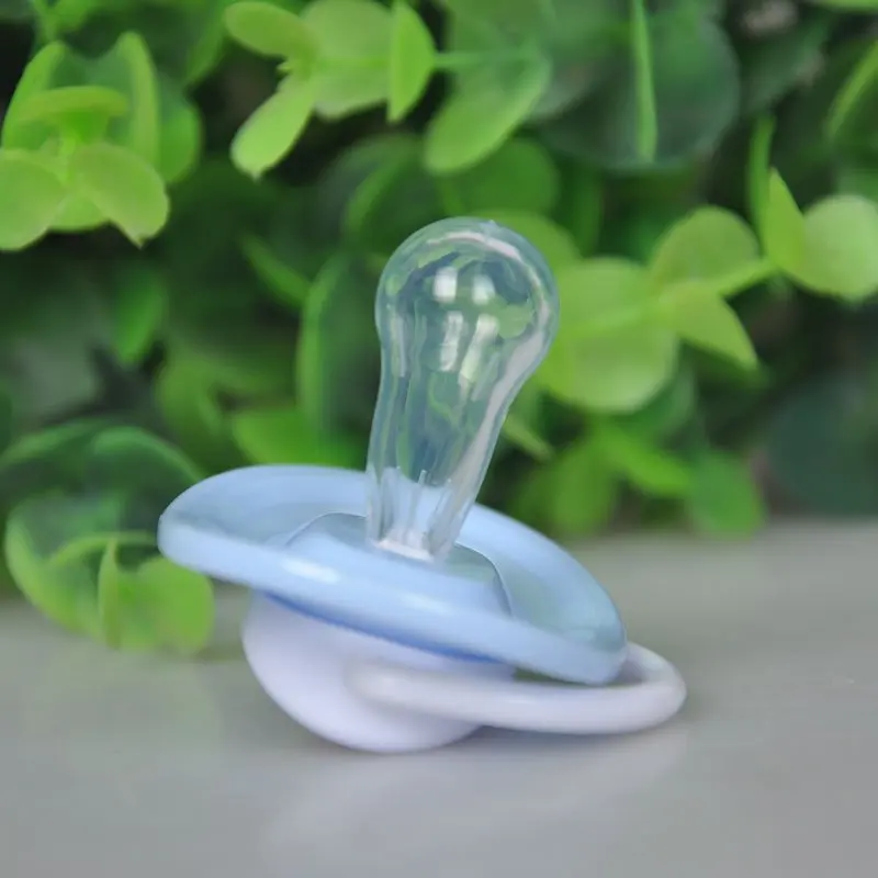

New Infant Newborn Dynamic Orthodontic Pacifier Translucent Silicone Baby Toddler Soother Nipples